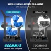 SUNLU 3D Filament PLA Marble High Speed Neat Winding Support Klipper 600 mm/